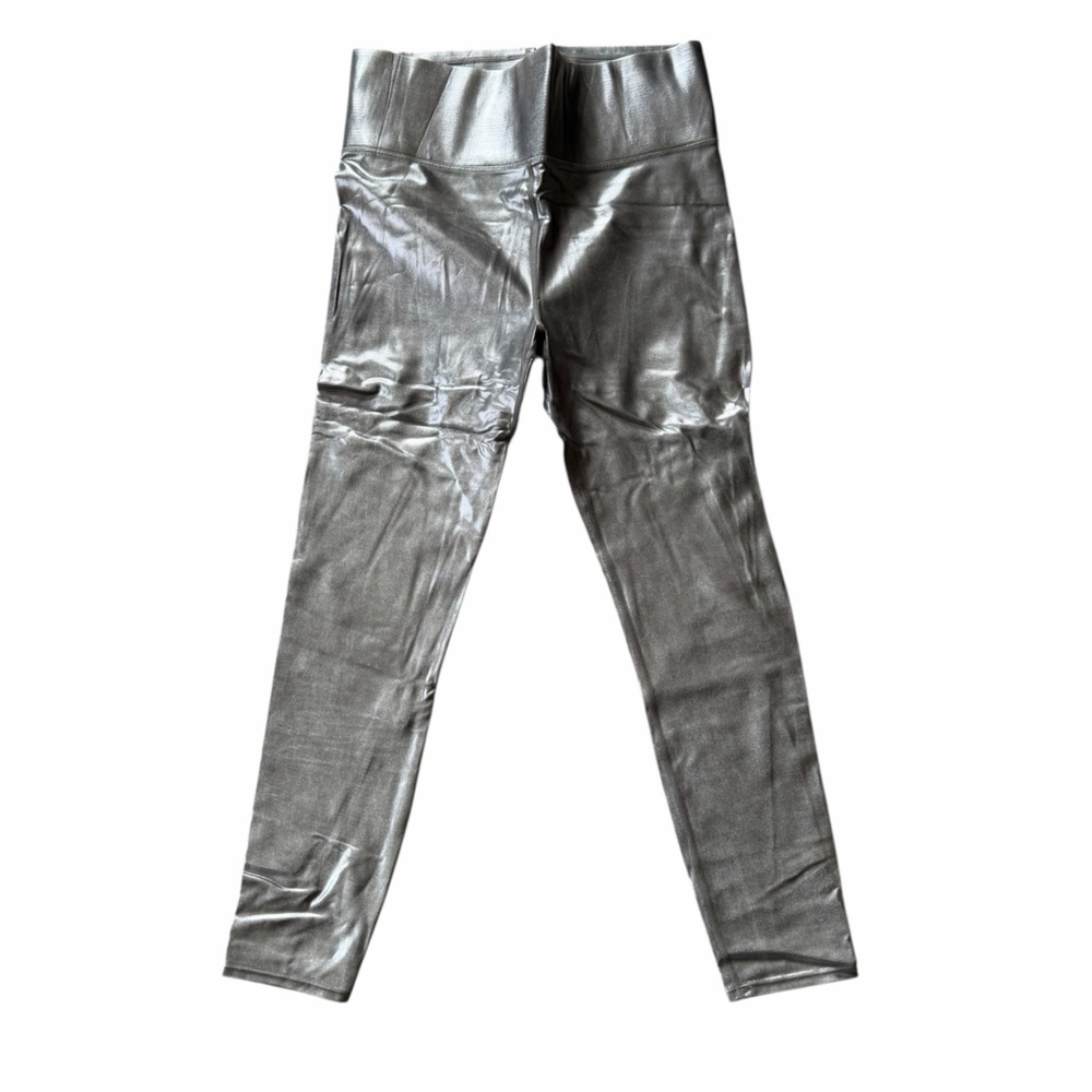 Knix Shimmering Silver Leggings L